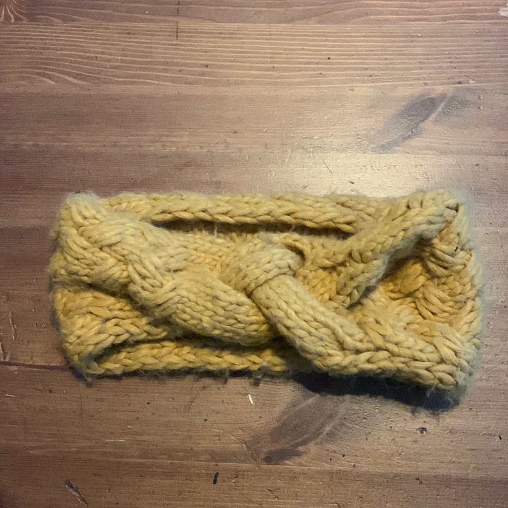 George mustard yellow headband